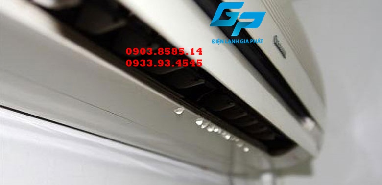 Sửa máy lạnh chảy nước